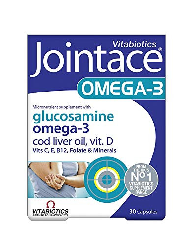 Vitabiotics Jointace -Omega 3 Oil & Glucosamine 30Caps (2 Pack)