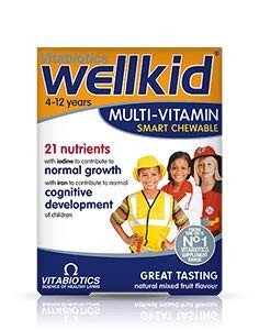 Vitabiotics Wellkid Multi-Vitamin 4 12 Years