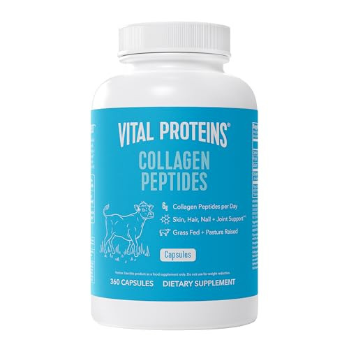 Vital Proteins Collagen Peptides Capsules For Women Collagen Supplement 360 Capsules