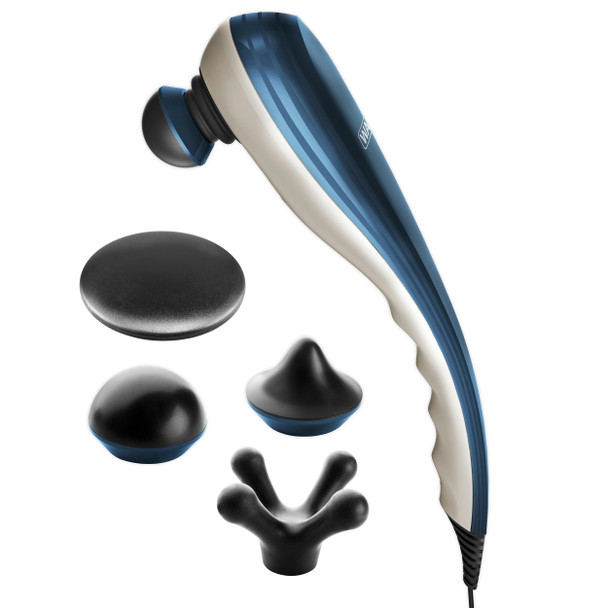 Wahl Deep Tissue Corded Long Handle Percussion Massager Handheld Therapy With Variable Intensity To Relieve Pain In The Back Neck Shoulders Muscles & Legs Fsa Eligible Model 4290-300