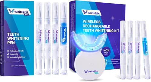 Whitebite Pro Teeth Whitening Pens & Whitening Kit Bundle