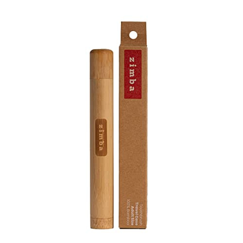 Zimba Bamboo Toothbrush Case Breathable Toothbrush Travel Case For Bamboo Toothbrushes Portable And Eco-Friendly Travel Toothbrush Kit And Toothbrush Holder