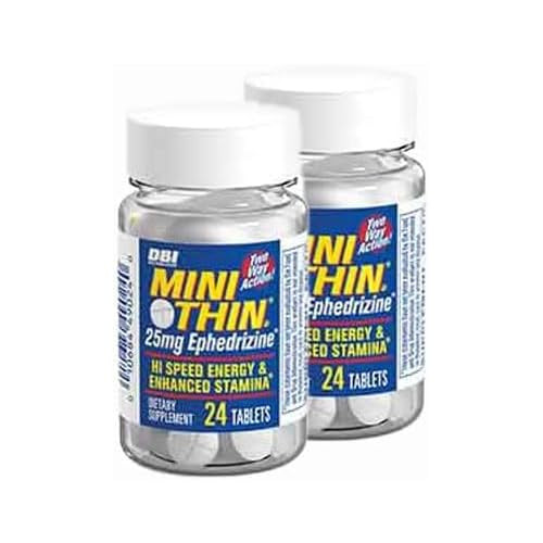 Mini Thin Dbi Distribution - Two-Way 25Mg Ephedrizine 24Ct Bottle 2 Pack