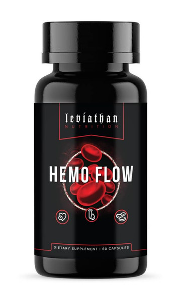 Leviathan Nutrition Hemo Flow | Supplement With Nattokinase For Nitric Oxide