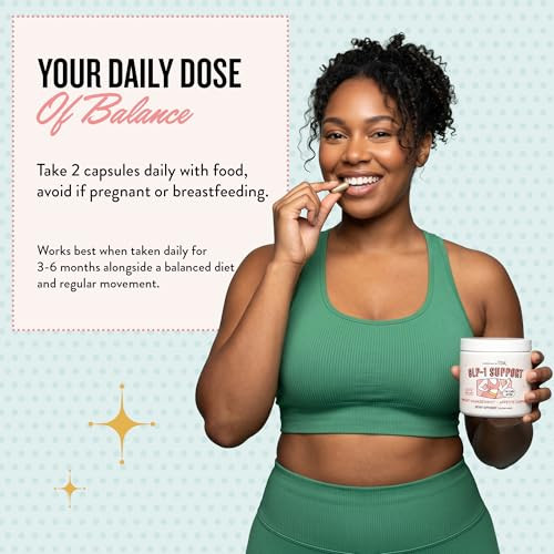Legendairy Milk Glp-1 Plus Supplement For Weight Management Appetite Control For Women W Trpti Oea Cqr-300 & Chromium Supports Natural Fullness Signals & Hunger Metabolism Support Supplement Legendairy Milk 1-Pack