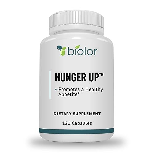 Biolor Hungerup - Appetite Stimulant (With No Artificial Fillers) - Effective Weight Gain Pills With Fenugreek Extract To Increase Appetite And Gain Weight