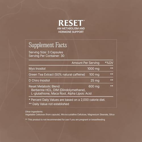 Paulina Fitness Reset Detox Duo Am + Pm Weight Loss Support Bundle | Supports Metabolism Appetite Control Digestion & Overnight Detox | 90 Capsules | 30-Day Supply | Vegan Gluten-Free Cruelty-Free