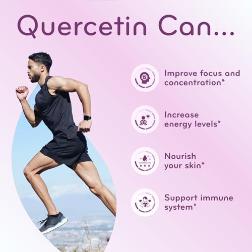 Clear Formulas High Strength Quercetin 500Mg Capsules - Quercetin Dihydrate Potent Flavonoid Antioxidant And Nutraceutical For Heart And Immune Support - Vegan Friendly - Made In A Cgmp Us Lab (200 Servings)