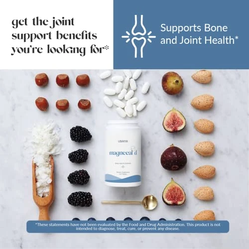 Usana Magnecal D - Balanced Ratio Of Magnesium And Calcium Fortified With Vitamin D - 112 Tablets 28 Day Supply