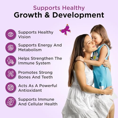 Wellements Usda Organic Kids Multivitamin Gummies 60 Ct (3+ Years) | Essential Kids Vitamins A B C D E & Zinc | Supports Healthy Growth & Development* | Non-Gmo No Gluten & No Artificial Colors