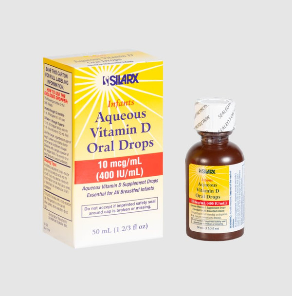 Silarx Aqueous Vitamin D Oral Drops 50Ml By Silarx