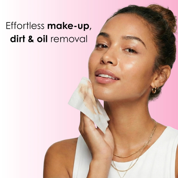 Global Beauty Care Collagen Makeup Remover Wipes - Gentle Daily Facial Cleansing Wipes for Sensitive Skin Hydrating Firming & Renewing For Smooth Radiant Skin Travel-Friendly 60 Count (1-Pack)