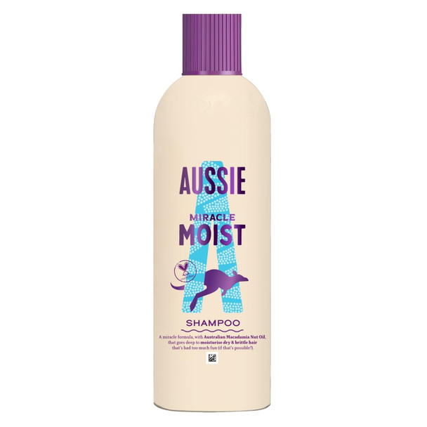 Aussie Miracle Moist Shampoo 300ml