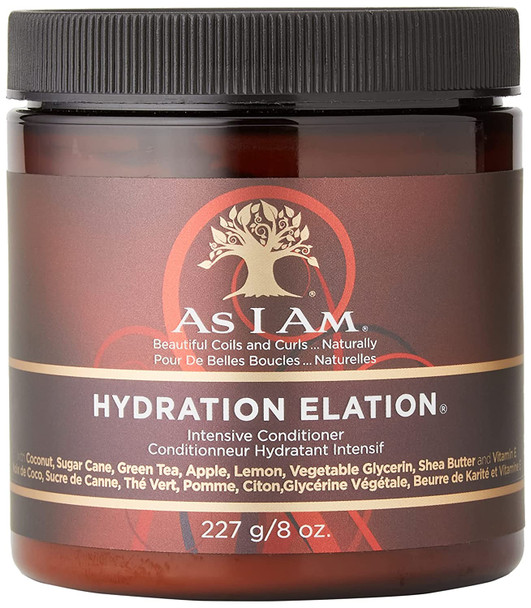 As I Am Hydration Elation Intensive Conditioner, 227g/8 oz.