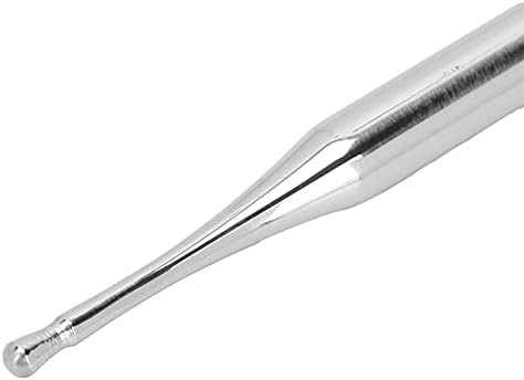 Tomotato Ear Massage Tool, Dual Head Stainless Steel Acupressure Probe Pen For Headache Tension Relief With Portable Design For Travel Office Use