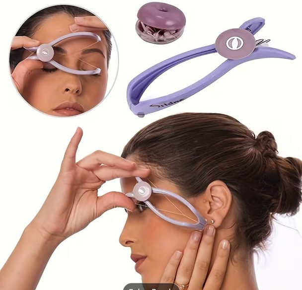 Unique Kaftans Organic Cotton Eyebrow Threading Thread - India - Dermaplaning Epilator Tool For Upper Lip Chin Forehead Ibrow Hair Removal