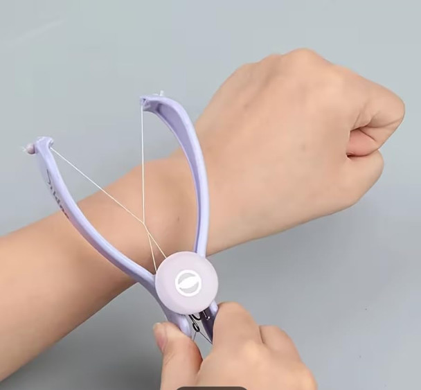 Unique Kaftans Organic Cotton Eyebrow Threading Thread - India - Dermaplaning Epilator Tool For Upper Lip Chin Forehead Ibrow Hair Removal