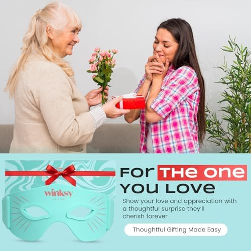 Winksy Helsinki Winksy Red Light Therapy Eye Mask For Dark Circles, Eye Bags & Wrinkles