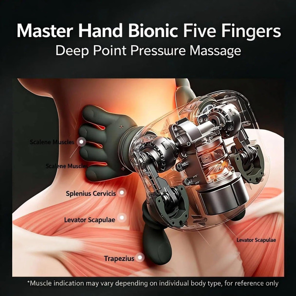 Anlipro Cordless Neck Massager With Heat, 4D Bionic Shiatsu Neck And Shoulder Massager With Real Hand Kneading, Deep Tissue Back Massager For Home Office Travel, s For Women Men (Black)