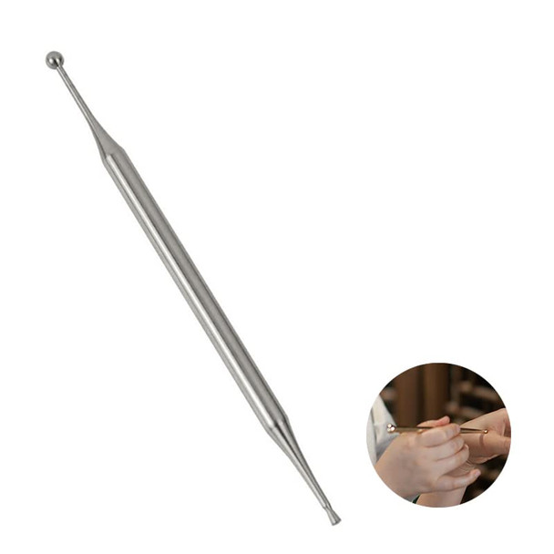Betterjonny Manual Acupuncture Pen, Betterjonny Stainless Steel Body Point Probe Penfacial Reflexology Tools Ear Point Probe Tip Acupressure Double Head Massage Pen For Body Massage Tool