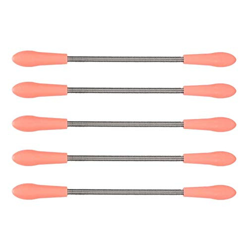 Uxsiya Facial Hair Remover, Stainless Steel Spring Manual Epilator Threading Tool For Quick Hair Removal 5Pcs