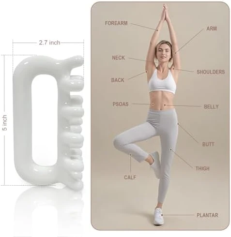 Vemoky Fascia Massage Tool Trigger Point Massage Tools Anti Blaster For Cellulite Massage Tool Reaching Deep Myofascial Tissue Throughout The Body Release Muscle Knot Reduction Cellulite