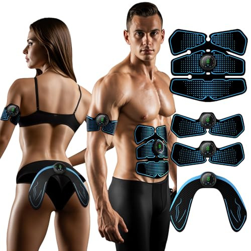 Cvcbox Muscle Stimulator For Arms, Abdomen, Thighs And Buttocks - Body Control System, Abs Booty Trainer
