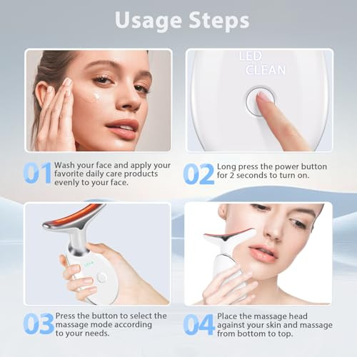 Candio 3 In 1 Face Cuipting Tool 7 Color Mode Facial Massager For Face And Neck At-Home Facial Beauty De Ice For Skin Care Face Cuipting Wand