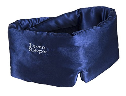 Dream Sleeper Hypoallergenic Sleep Masks For Sleeping | Chronic Migraine | | Side And Back Sleep Mask | Free Lifetime s. Large Straps, Silky Total Blackout Mask. Dream Sleeper Mascara Dormir | Women Men