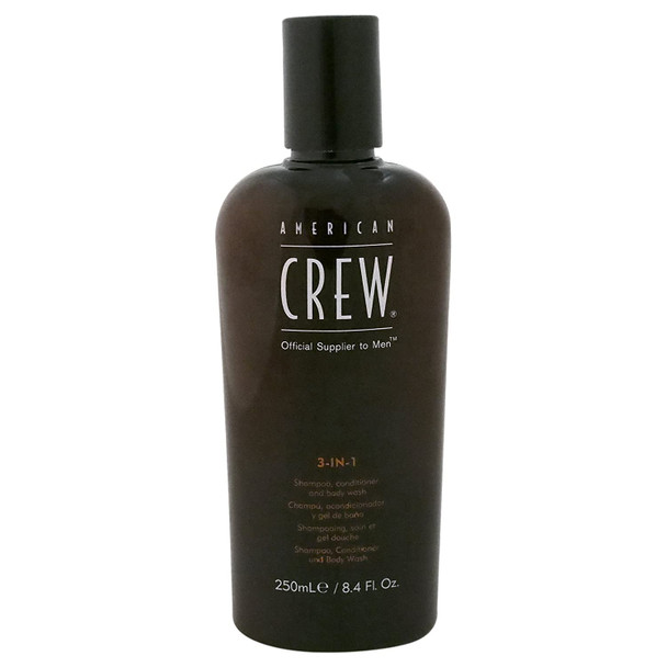 American Crew Classic 3-in-1, Shampoo-Conditioner-Body wash, 250 ml