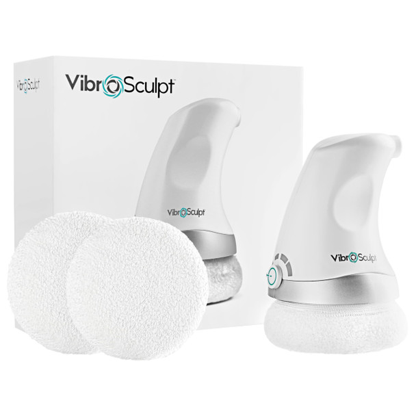 Vibro Sculpt 1.0 Body Sculpting Machine Lymphatic Drainage Massager & Cellulite Massage Tool For Legs Stomach & Arms With Interchangeable Pads That Helps Improve Skin Texture