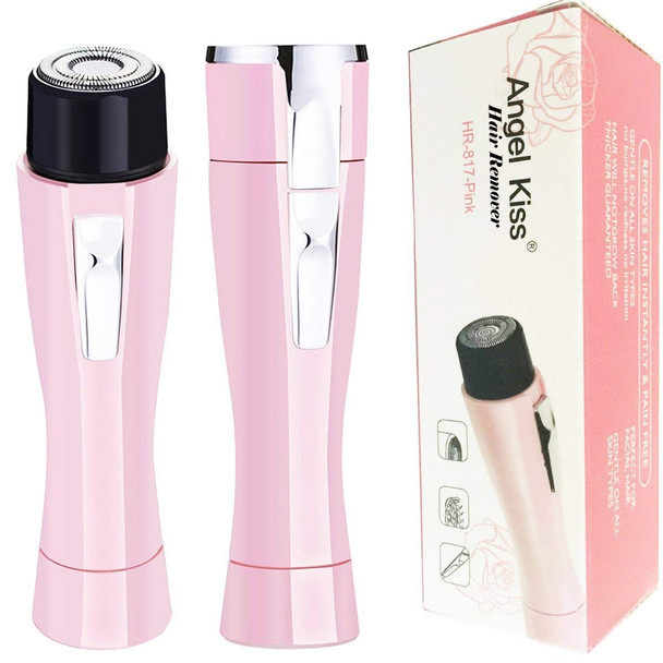 Angel Kiss Painless Facial Hair Remover For Women (Pink)