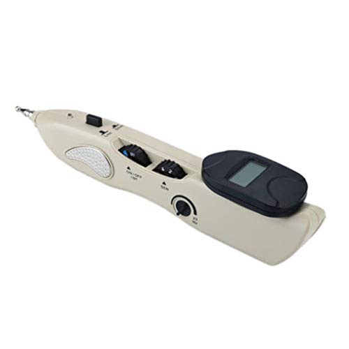Cocoray Rechargeable Massage Acupoint Pen Point Detector Digital Display Electronic Acupuncture Stimulator Machine 23 * 3.5 * 4.6Cm