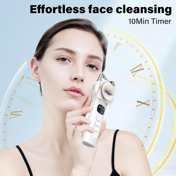 Vcycal Warming And Cooling Firming Device Light Face Tool With Vibration Electric Skin Care Kit Facial Massager With 46-70 Cold 100-117 Hot