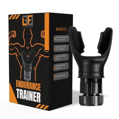 Fit Fusion Labs Endurance Trainer Adjustable Breathing Resistance Trainer For Wellness Stamina & Performance Compact Silicone Trainer For Fitness & Daily Use