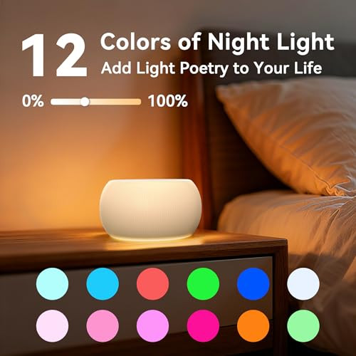 Easysleep White Noise Sound Machine Portable Sleep Machine For Baby Adult With 30 Soothing Sounds 12 Night Light Colors 4 Timer Memory Function Rechargeable Noise Machines For Sleeping, Office