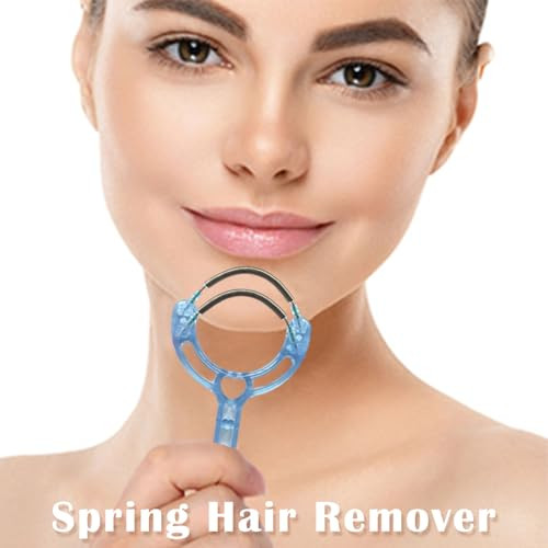 Ideal Swan Facial Hair Remover For Women, Spring Hair Remover For Upper Lip, Chin, Face, Or Neck, Threading Hair Removal, Threading Machine For Eyebrow Face And Body Hair 4 Pack