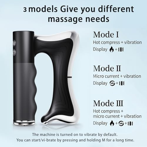 Niffpd Full Body Contour Device With Adjustable Heat Cordless Scraping Tool For Full-Body Muscle Relief & Skin Sculpting Electric Fascia Knife For Belly Arm Waist Leg