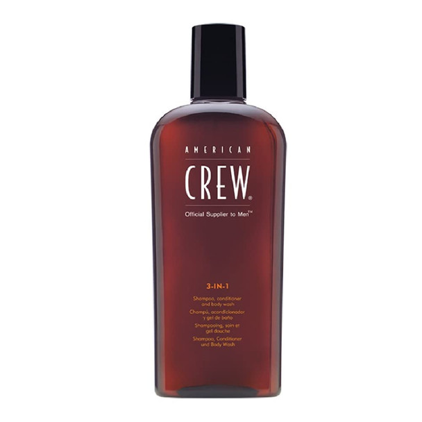 American Crew 3-in-1 Shampoo/Conditioner and Body Wash 250 ml