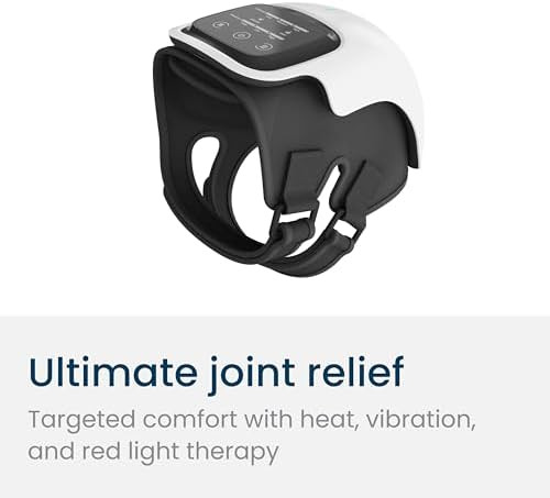 Nobol Physioflex Cordless Knee Massager For Adults Portable Heated Knee Support With Adjustable Compression And Vibration Modes For Recovery And Circulation