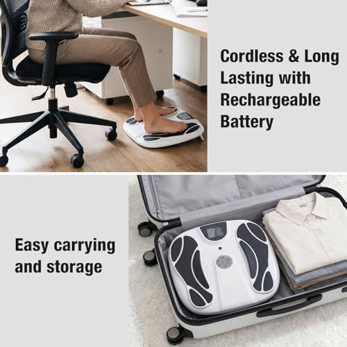 Osito Electric Ems Foot Massager For Neuropathy Rechargeable Nmes Foot Stimulator With Tens Unit For Plantar Fasciitis Circulation Pain Relief Hsa Fsa Eligible s For Women Men Mom Home Office Use