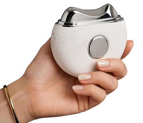 Pureance Hot & Cold Beauty Instrument - Red Light Therapy For Face & Neck - Portable Facial Massager Tool - Led Thermal Face Sculpting Wand- For Skin Care, Lift, Puffiness, Wrinkles, Double Chin