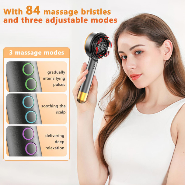 Otdest 3 In 1 Electric Scalp Massager And Hair Oil Applicator, Hair Massager Scalp Applicator Brush For Hair Growth, Advanced Scalp Care Brush For Hair Oiling