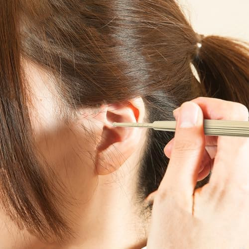 Rosenice Spring-Loaded Ear Point Probe Pen With Built-In Body For Precise Acupressure Therapy And Ear Point Detection