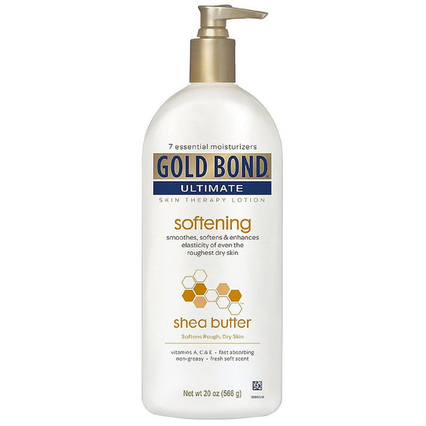 Gold Bond Ultimate Softening Skin Therapy Lotion with Shea Butter 20 oz