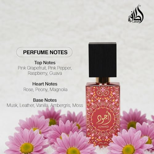 Lattafa Ajwad Pink To Pink For Women Eau De Parfum Spray 2.04 Ounce / 60 Ml