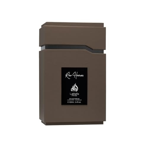 Lattafa Pride Raw Human Eau De Parfum Spray For Unisex 3.4 Ounce