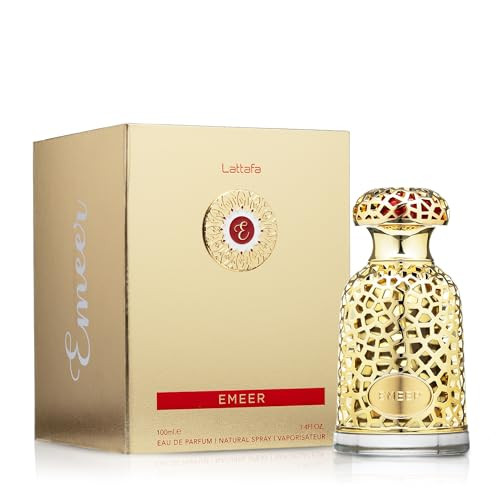 Lattafa Emeer Eau De Parfum Spray For Unisex 3.4 Ounce