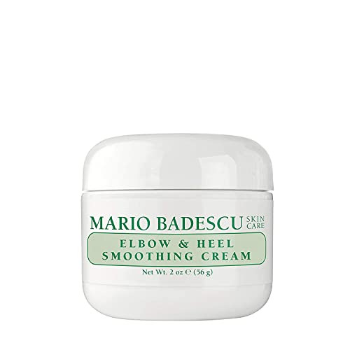 Mario Badescu Elbow & Heel Smoothing Cream Rich Thick Formula With Exfoliating Salicylic Acid Overnight Foot Care For Cracked Dry Rough Skin 2 Oz
