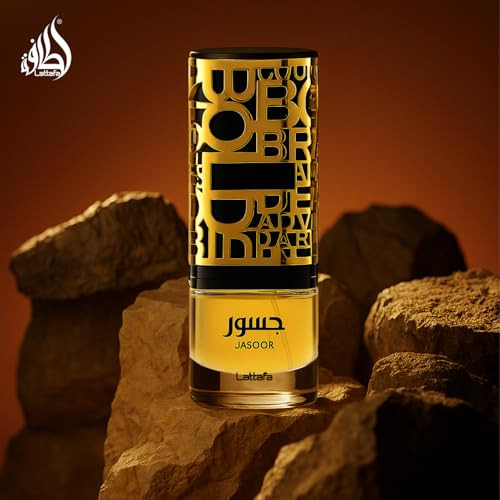 Lattafa Jasoor Eau De Parfum Spray For Men 3.4 Ounce